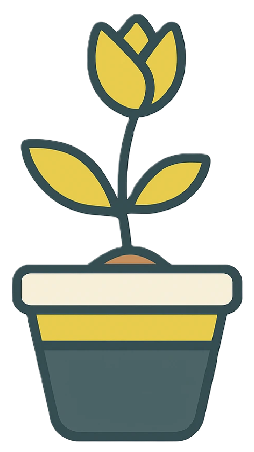 The plant grows taller